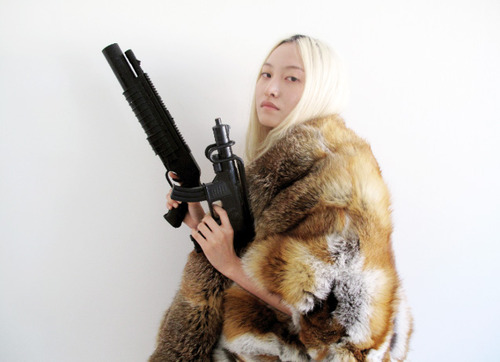 fur, guns and