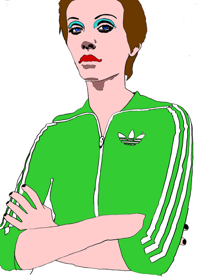 bill tool adidas track girl 