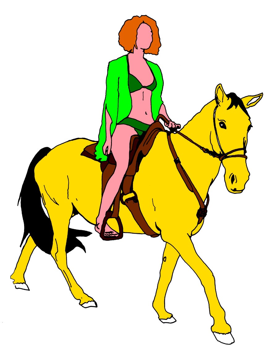 babe-on-a-horse